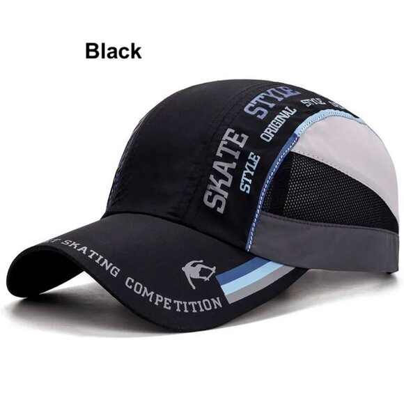 Unisex Skate, sports Outdoor Sunshade Quick-Drying Breathable Mountaineering Hat - Picture 3 of 15